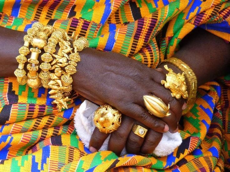 African gold jewelry