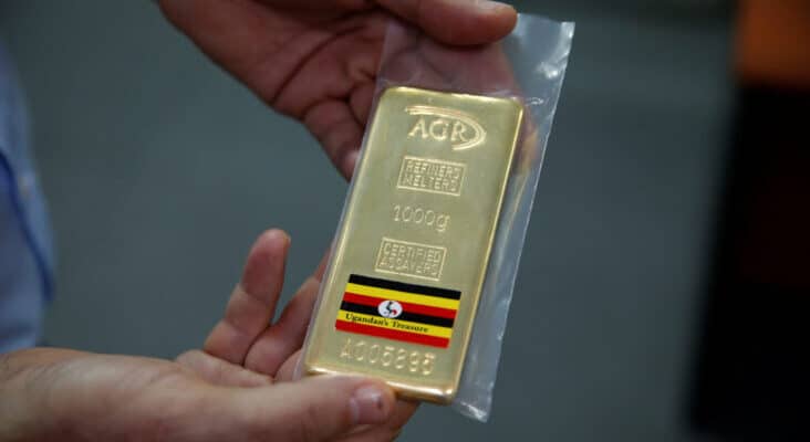 How much is 1kg of gold in Uganda