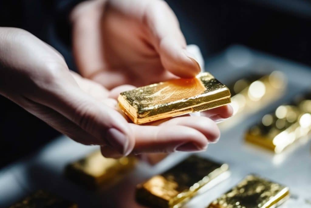 gold brick worth today