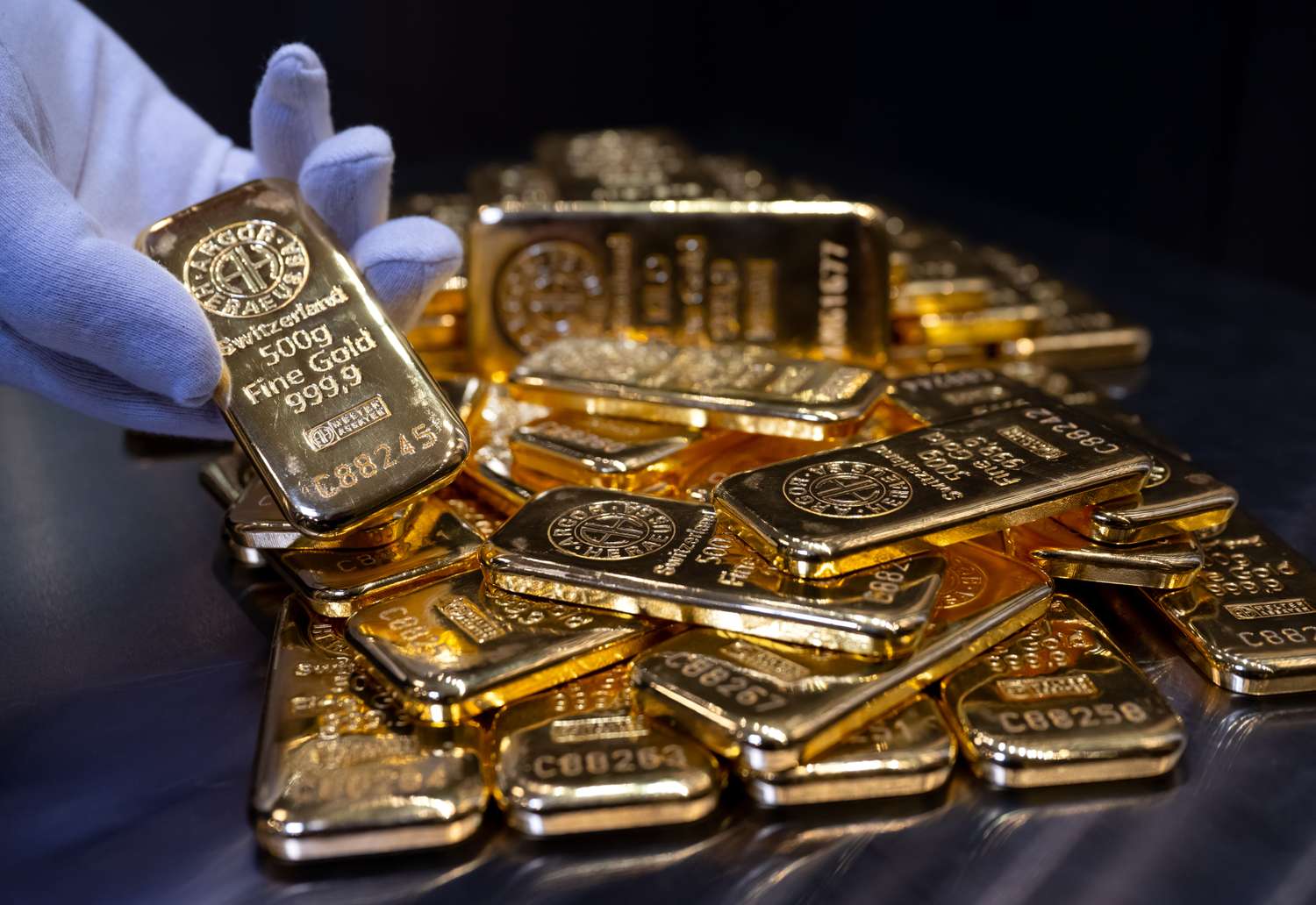 Gold bars