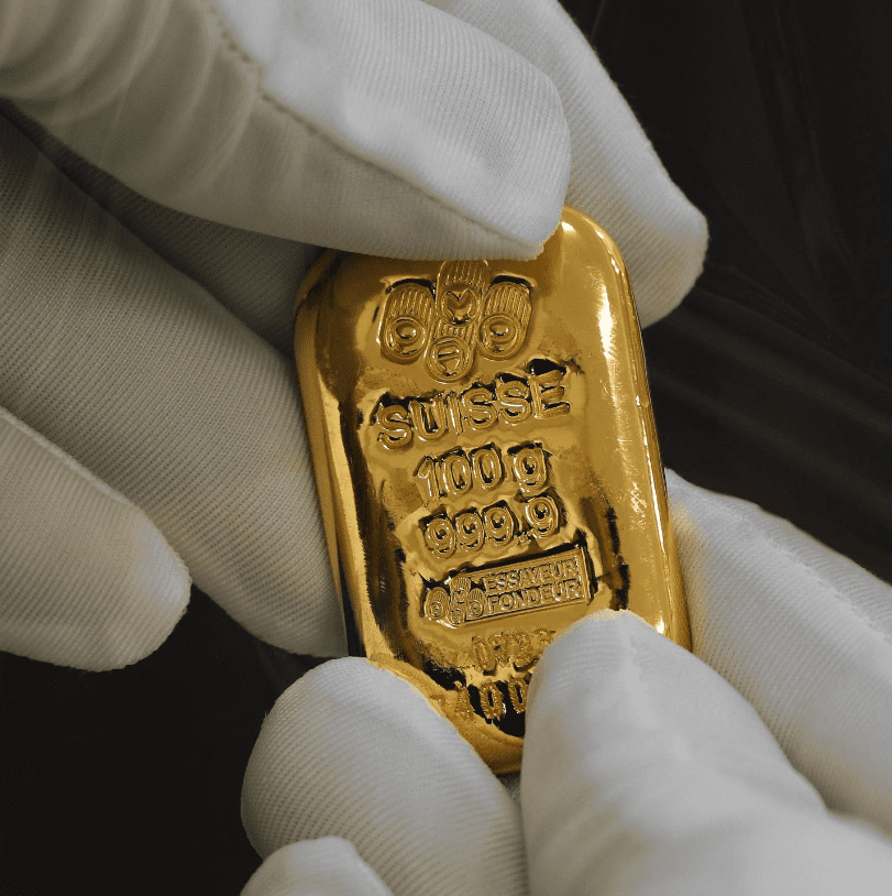 100 Gram Gold Bar