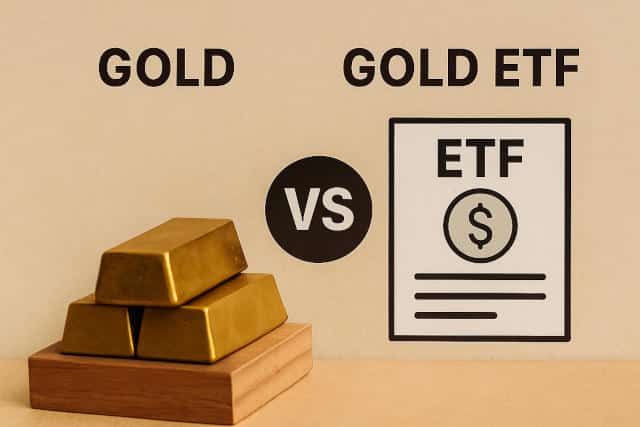 Gold Bars vs Gold ETFs